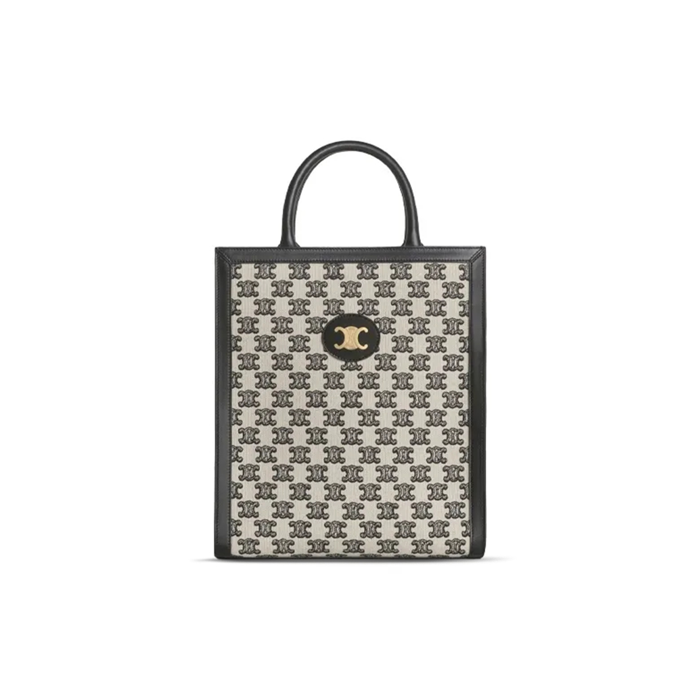 Ce**e mini vertical cabas in triomphe canvas with Ce**e print 194352cs8.38no (33*28.5*8cm)